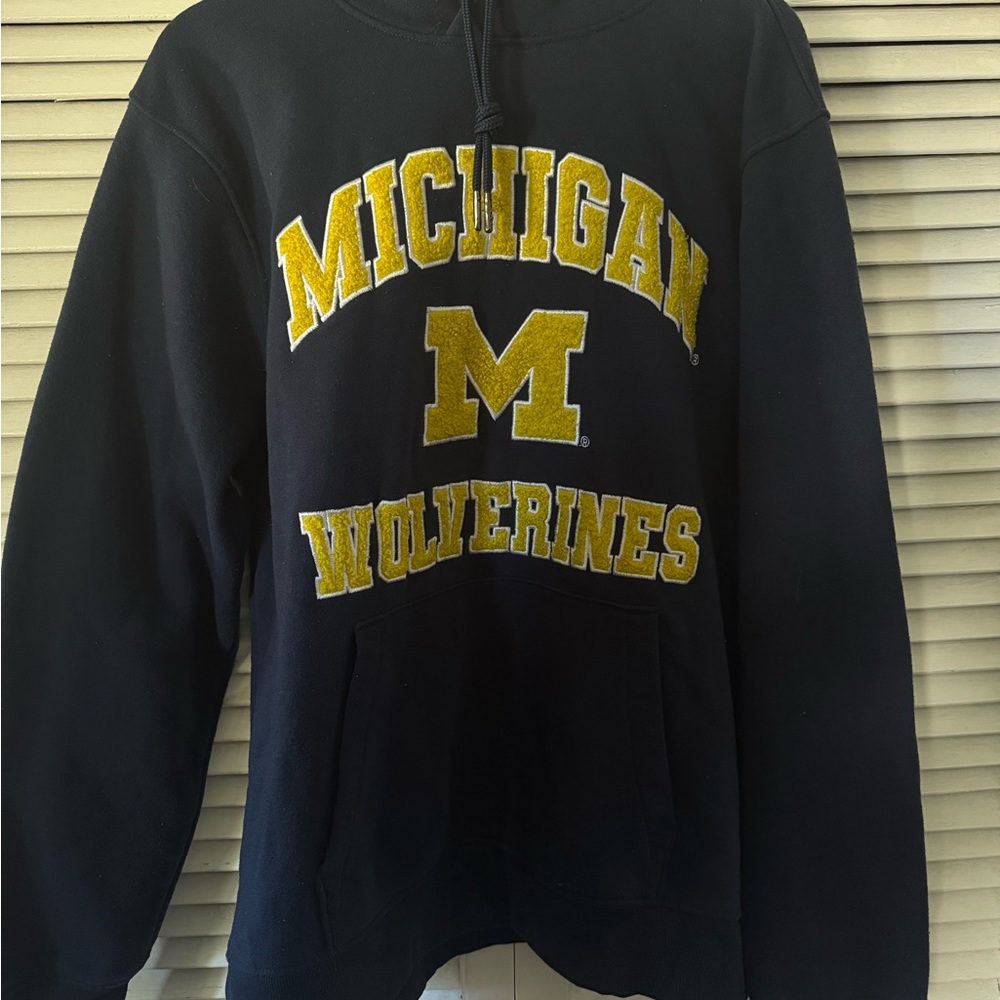 Michigan state university Wolverines Black Hoodie